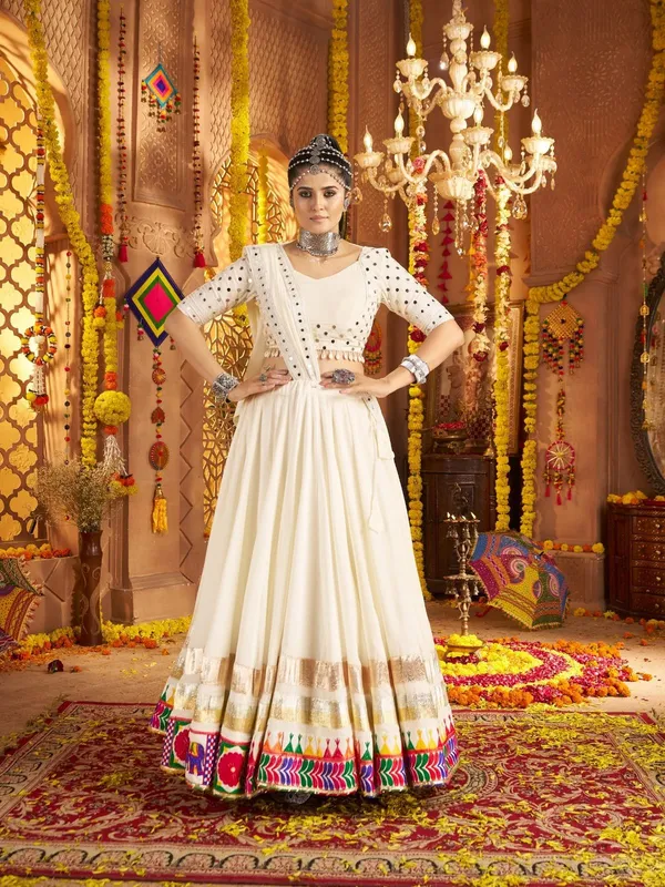 Off_White_Pure_Vichitra_Premium_&_Fancy_Design_Lehenga_Set_For_Women