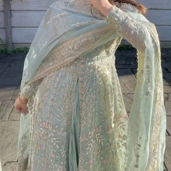 Light_Blue_Cotton_Premium_&_Fancy_Design_Anarkali_Set_For_Women