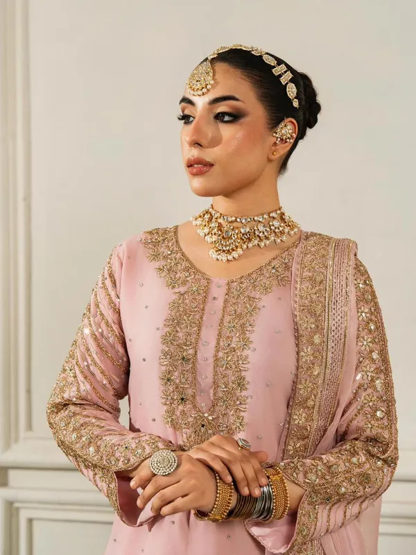 Light_Pink_Chinon_Premium_&_Fancy_Design_Sharara_Set_For_Women