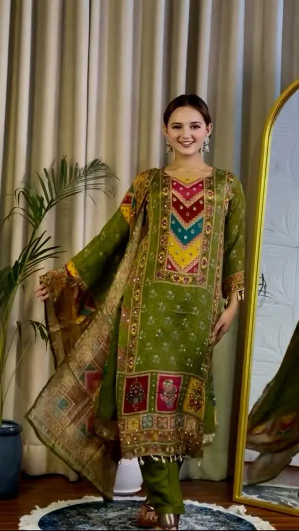 Green_Cotton_Premium_&_Fancy_Design_Suit_For_Women
