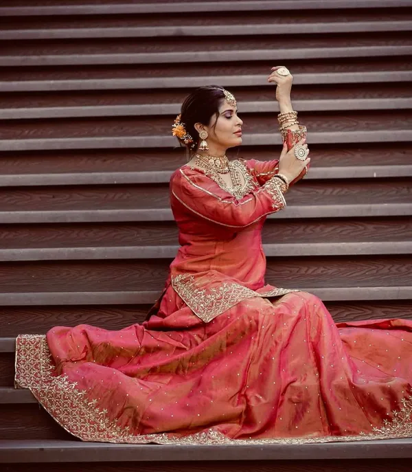 Pink_Cotton_Premium_&_Fancy_Design_Lehenga_Set_For_Women