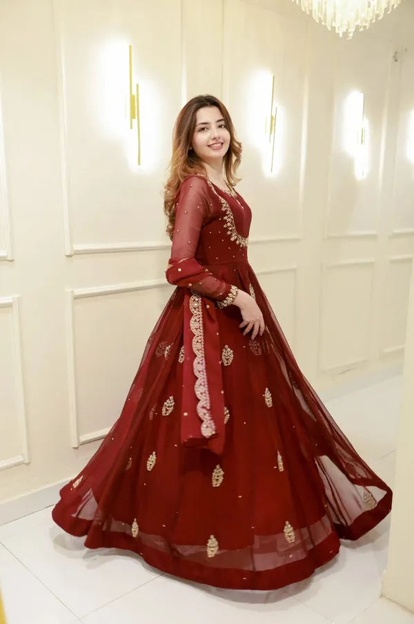Maroon_Premium_Chiffon_Premium_&_Fancy_Design_Anarkali_Set_For_Women