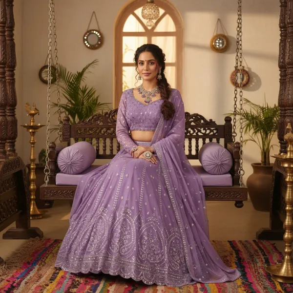 Purple_Georgette_Premium_&_Fancy_Design_Lehenga_Set_For_Women