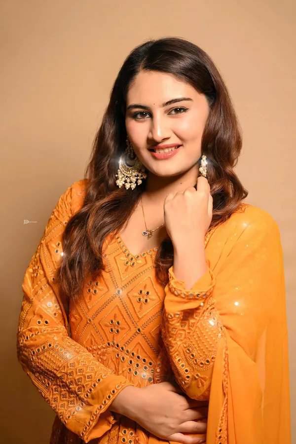 Orange_Georgette_Premium_&_Fancy_Design_Anarkali_Set_For_Women
