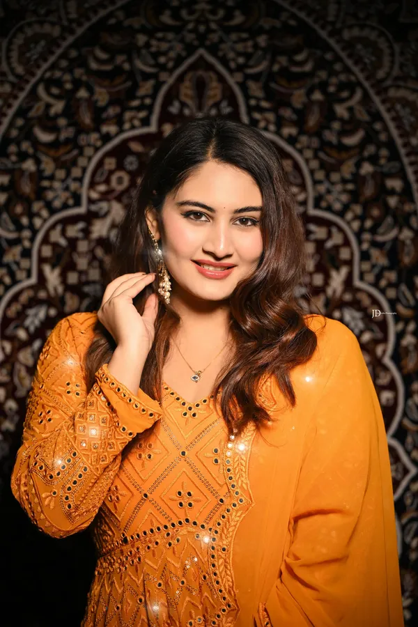Orange_Georgette_Premium_&_Fancy_Design_Anarkali_Set_For_Women