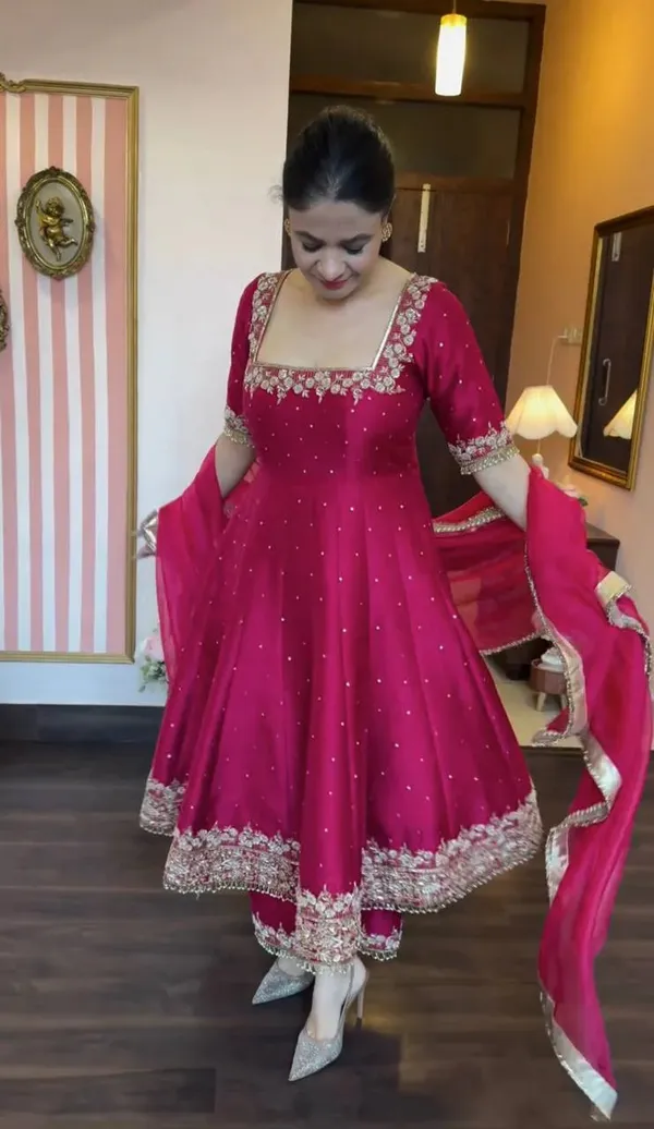 Pink_Silk_Premium_&_Fancy_Design_Anarkali_Set_For_Women