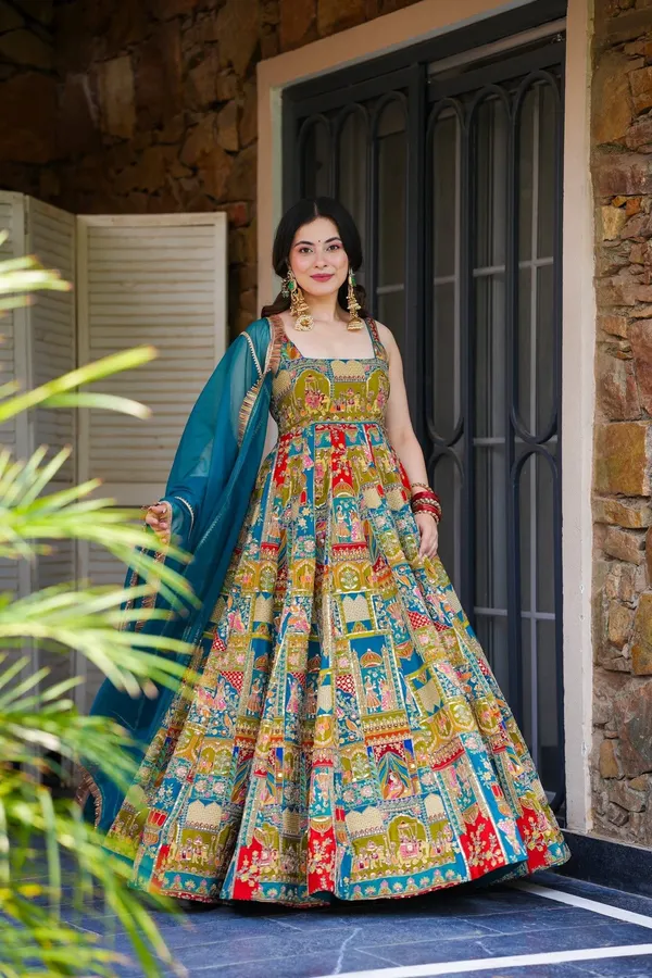 Multicolor_Crepe_Premium_&_Fancy_Design_Anarkali_Set_For_Women