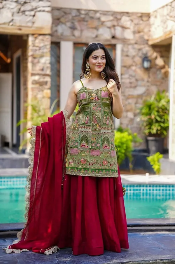 Multicolor_Cotton_Premium_&_Fancy_Design_Sharara_Set_For_Women