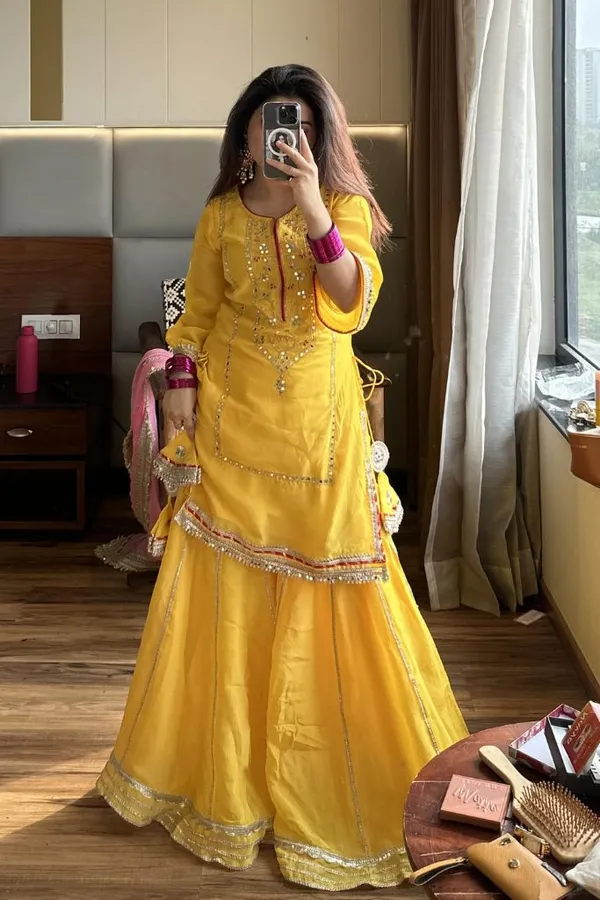Yellow_Blooming_Premium_&_Fancy_Design_Sharara_Set_For_Women