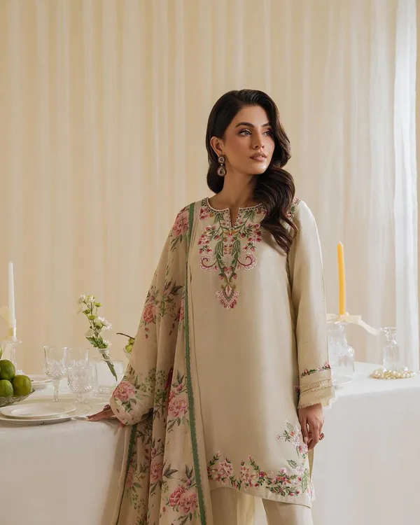 Off_White_Cotton_Premium_&_Fancy_Design_Suit_Set_For_Women
