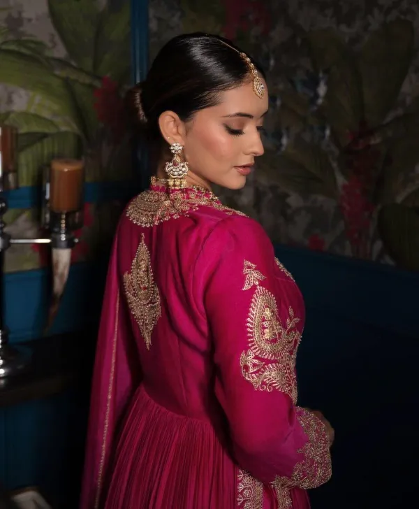 Pink_Chinon_Premium_&_Fancy_Design_Anarkali_Set_For_Women