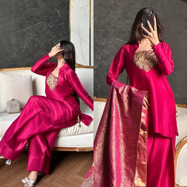 Pink_Cotton_Premium_&_Fancy_Design_Salwar_Suit_Set_For_Women