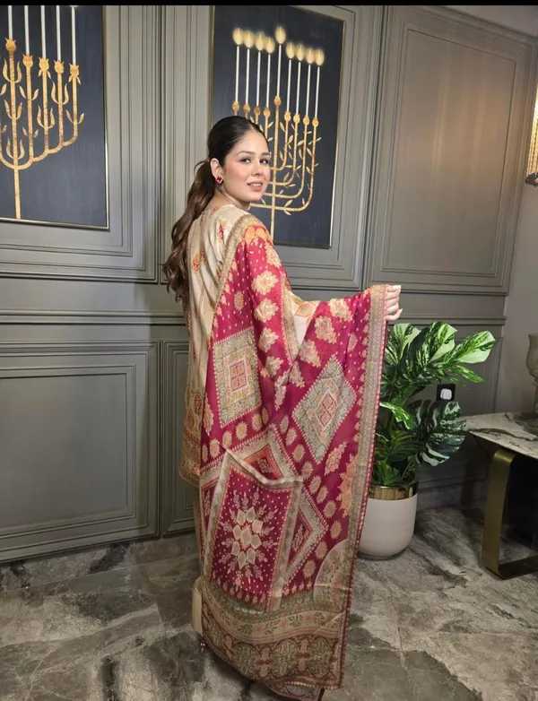 Beige_And_Red_Cotton_Premium_&_Fancy_Design_Suit_Set_For_Women