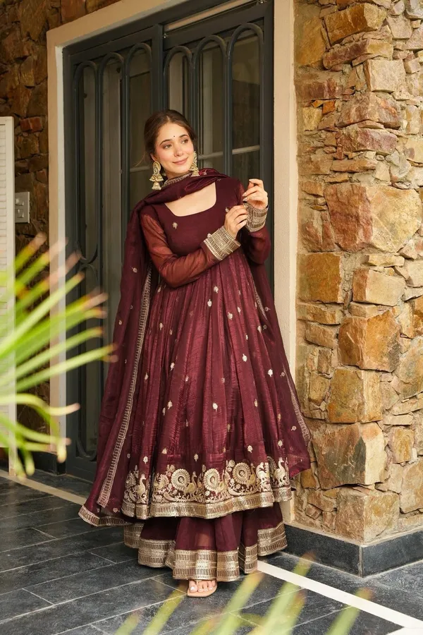 Brown_Cotton_Premium_&_Fancy_Design_Suit_Set_For_Women