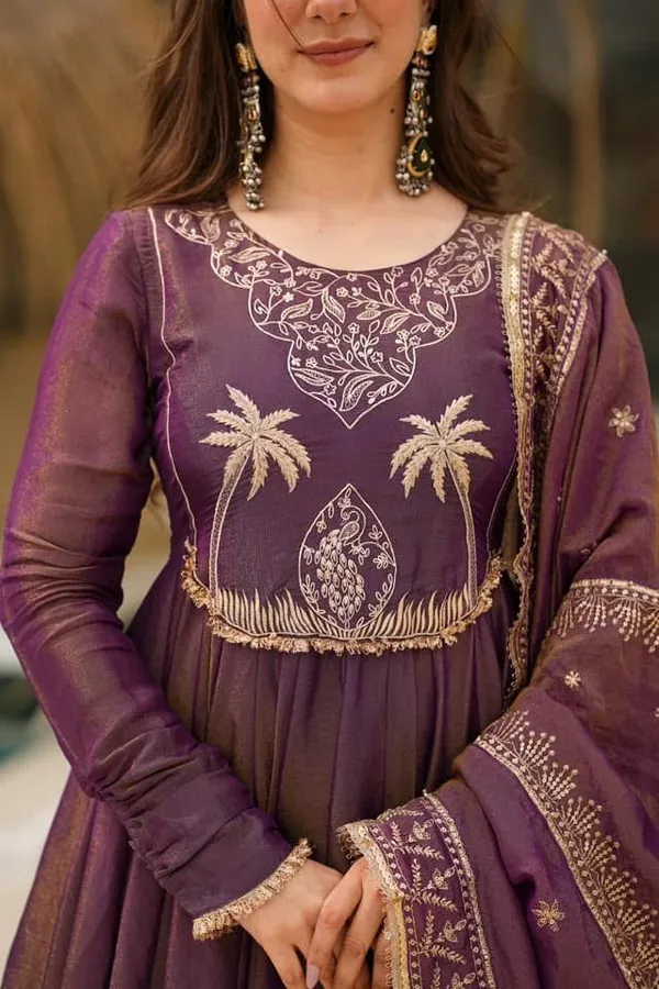 Purple_Cotton_Premium_&_Fancy_Design_Anarkali_Set_For_Women