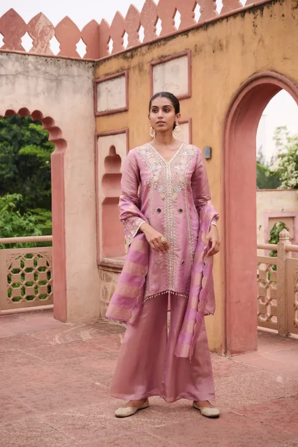 Pink_Shimmer_Premium_&_Fancy_Design_Kurti_And_Palazzo_Set_For_Women