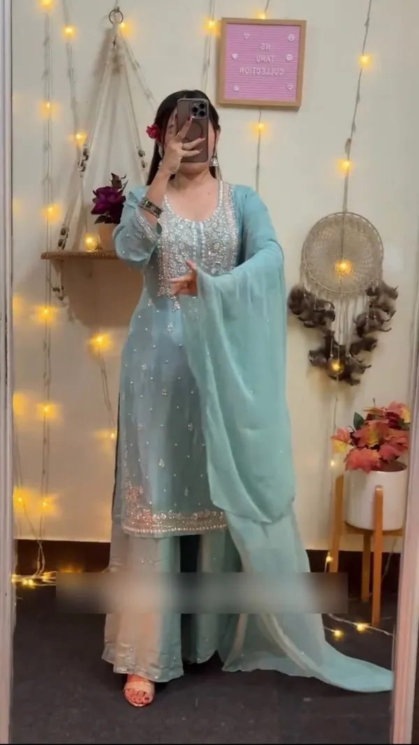 Blue_Cotton_Premium_&_Fancy_Design_Palazzo_Suit_For_Women