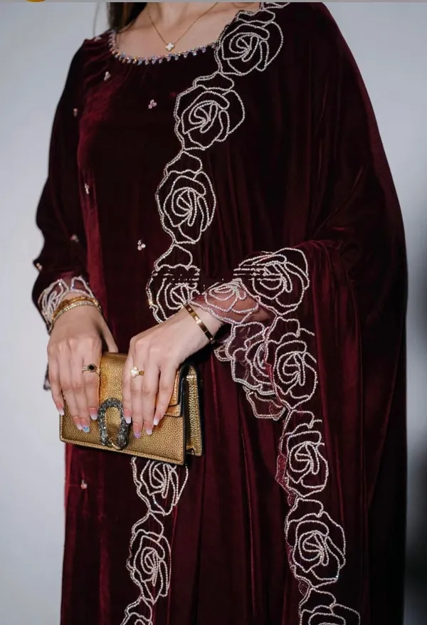 Maroon_Cotton_Premium_&_Fancy_Design_Kurti_And_Pant_Set_For_Women