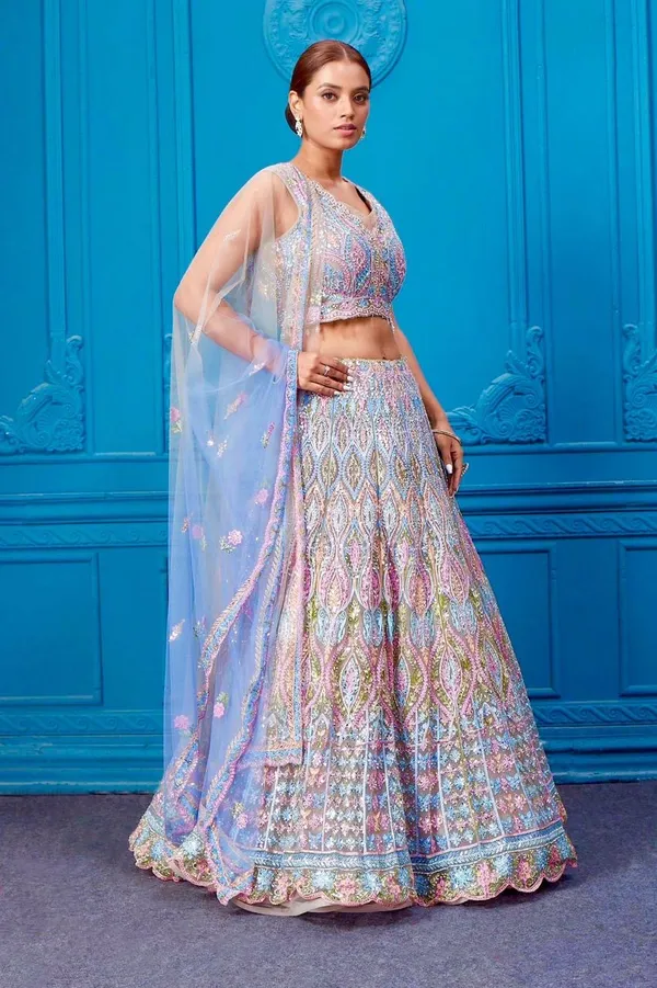 Multicolor_Cotton_Premium_&_Fancy_Design_Lehenga_Set_For_Women