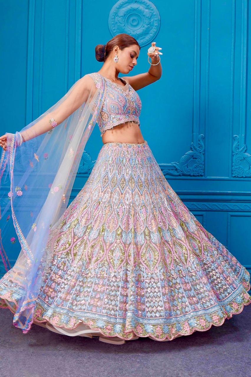 Multicolor_Cotton_Premium_&_Fancy_Design_Lehenga_Set_For_Women