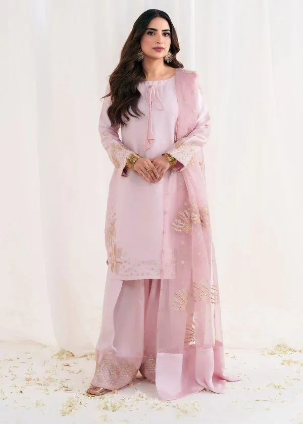 Blush_Pink_Cotton_Premium_&_Fancy_Design_Kurti_And_Pant_Set_For_Women