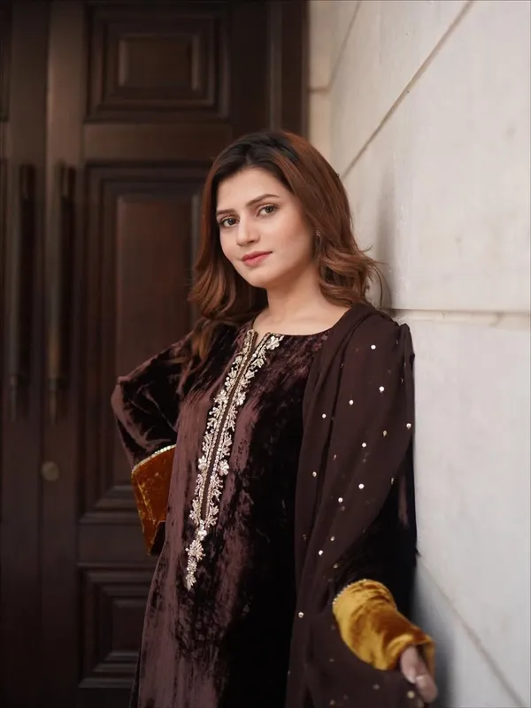 Black_Georgette_Premium_&_Fancy_Design_Kurti_And_Palazzo_Set_For_Women