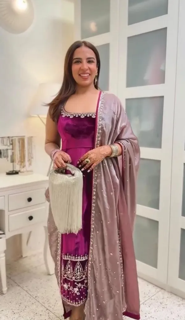 Purple_Organza_Premium_&_Fancy_Design_Kurta_Set_For_Women
