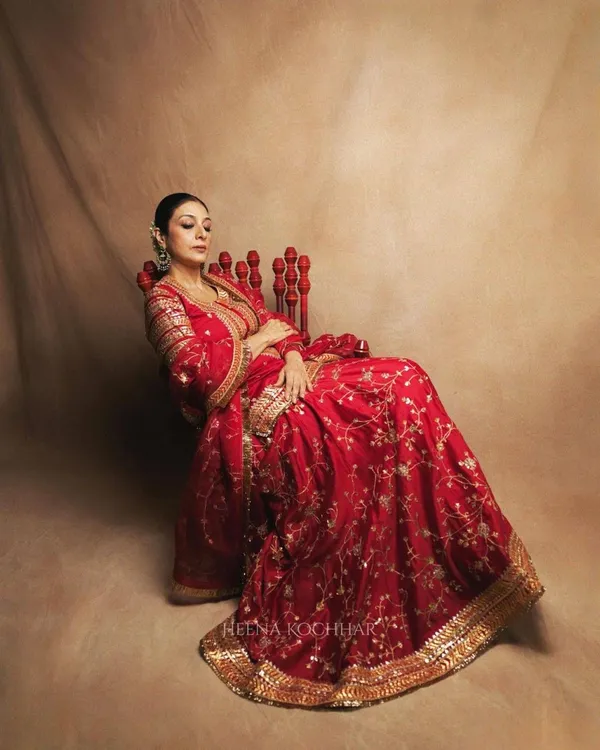 Red_Georgette_Premium_&_Fancy_Design_Kurti_And_Palazzo_Set_For_Women