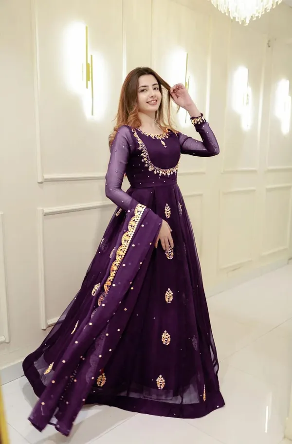 Purple_Cotton_Premium_&_Fancy_Design_Anarkali_Set_For_Women