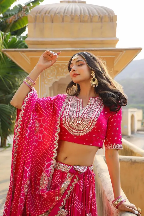 Pink_Crepe_Premium_&_Fancy_Design_Lehenga_And_Blouse_Set_For_Women