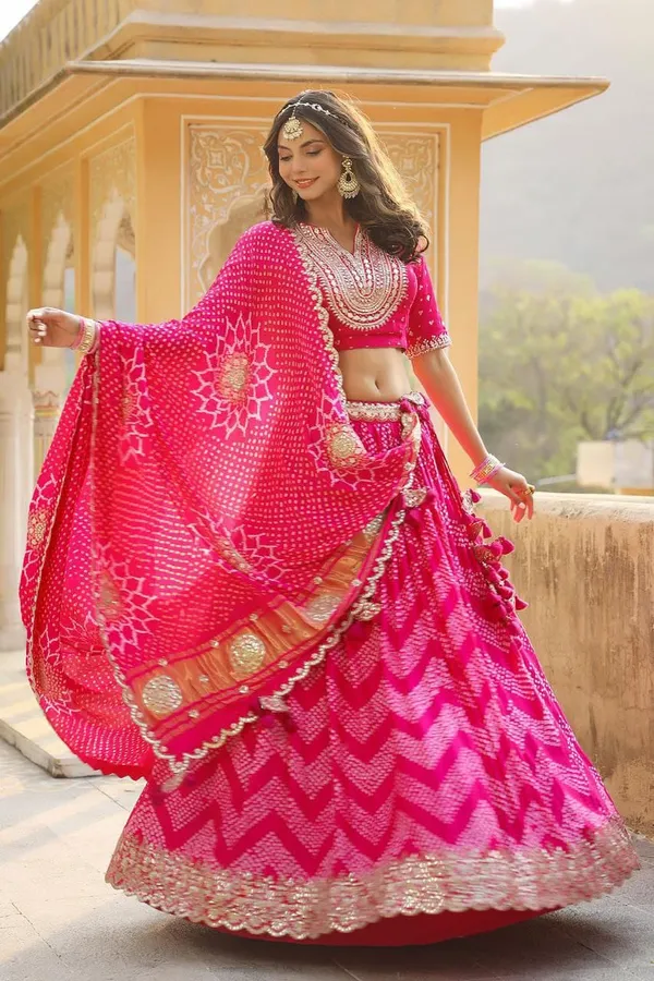 Pink_Crepe_Premium_&_Fancy_Design_Lehenga_And_Blouse_Set_For_Women