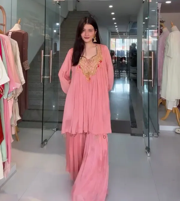Pink_Chinon_Premium_&_Fancy_Design_Kurti_And_Palazzo_Set_For_Women