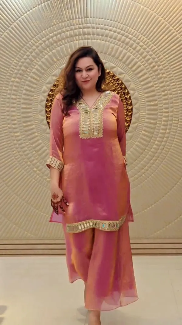 Pink_Cotton_Premium_&_Fancy_Design_Kurti_And_Palazzo_Set_For_Women
