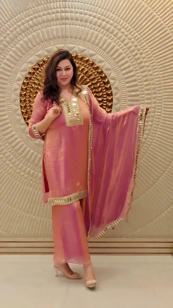 Pink_Cotton_Premium_&_Fancy_Design_Kurti_And_Palazzo_Set_For_Women