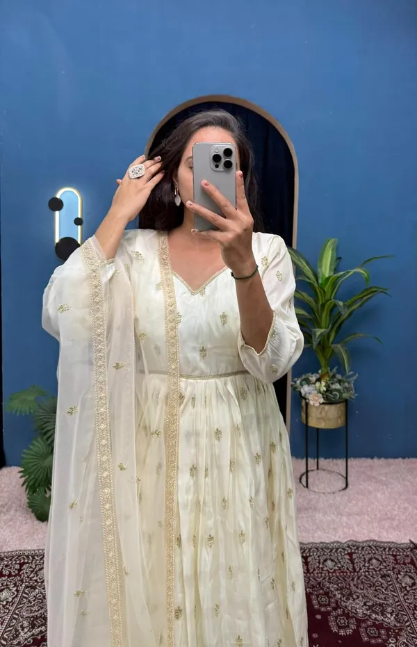 Off_White_Net_Premium_&_Fancy_Design_Anarkali_Set_For_Women