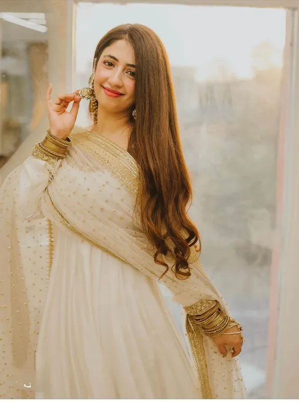 Off_White_Cotton_Premium_&_Fancy_Design_Anarkali_Gown_For_Women