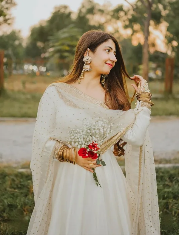 Off_White_Cotton_Premium_&_Fancy_Design_Anarkali_Gown_For_Women