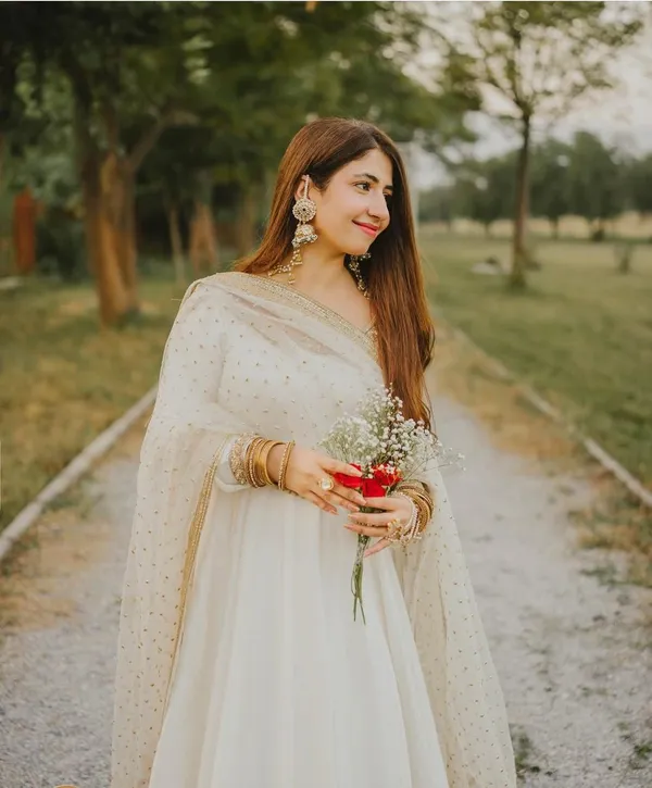 Off_White_Cotton_Premium_&_Fancy_Design_Anarkali_Gown_For_Women
