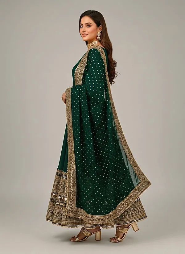 Green_Cotton_Premium_&_Fancy_Design_Anarkali_Set_For_Women