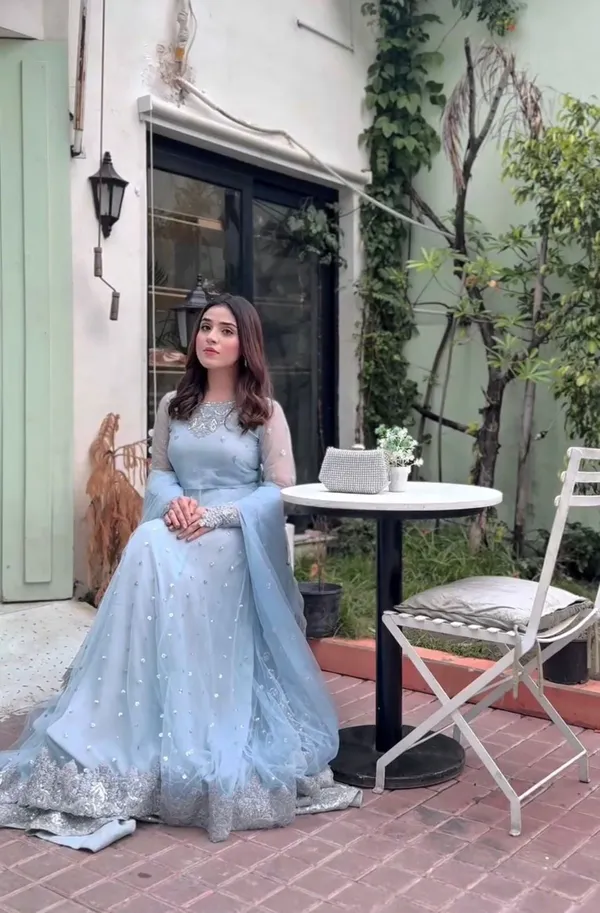 Blue_Cotton_Premium_&_Fancy_Design_Gown_For_Women