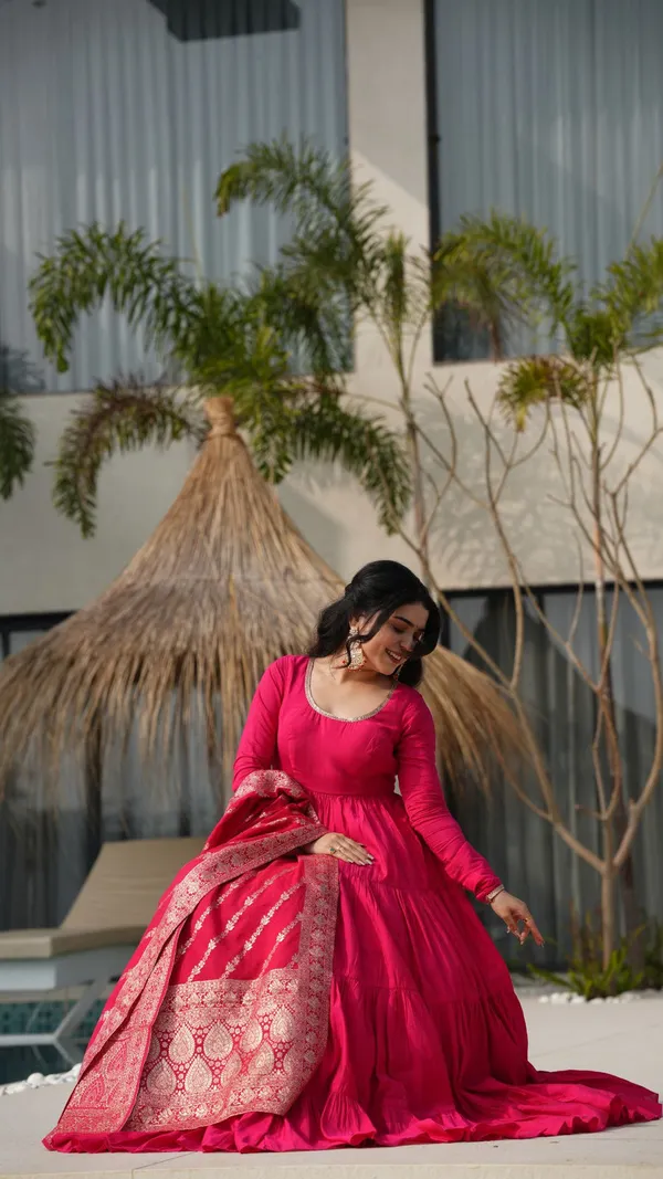 Pink_Silk_Premium_&_Fancy_Design_Anarkali_Set_For_Women