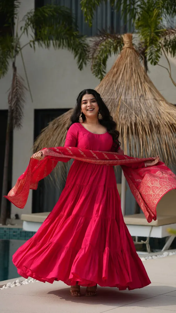 Pink_Silk_Premium_&_Fancy_Design_Anarkali_Set_For_Women