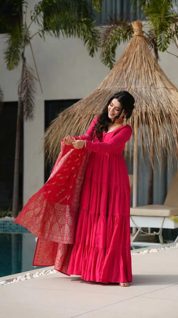 Pink_Silk_Premium_&_Fancy_Design_Anarkali_Set_For_Women