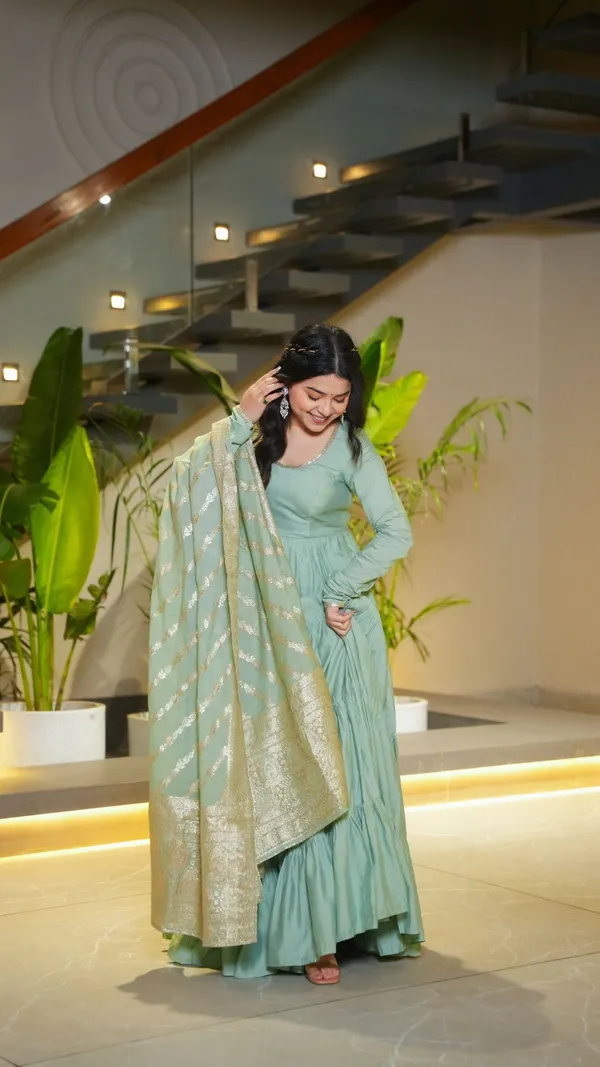 Light_Blue_Silk_Premium_&_Fancy_Design_Anarkali_Set_For_Women