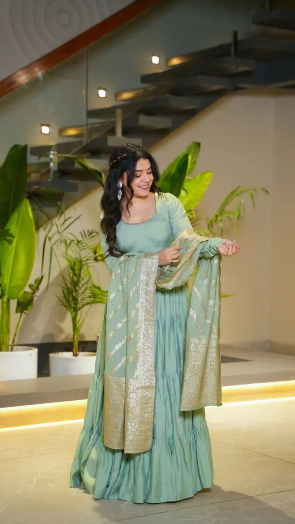 Light_Blue_Silk_Premium_&_Fancy_Design_Anarkali_Set_For_Women