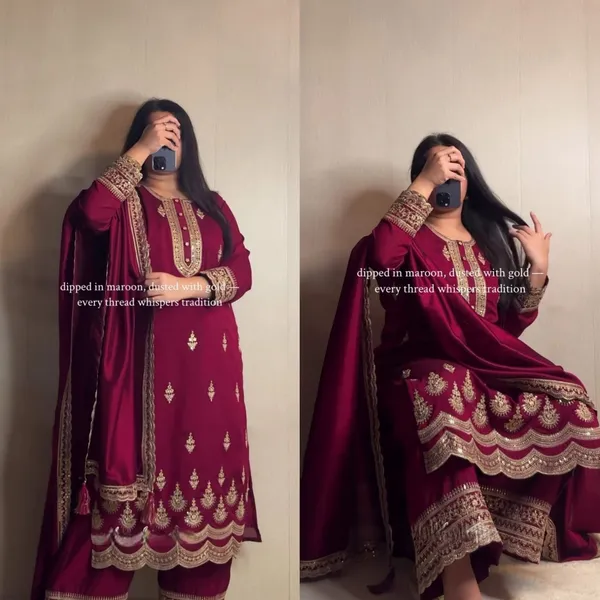 Maroon_Cotton_Premium_&_Fancy_Design_Suit_Set_For_Women