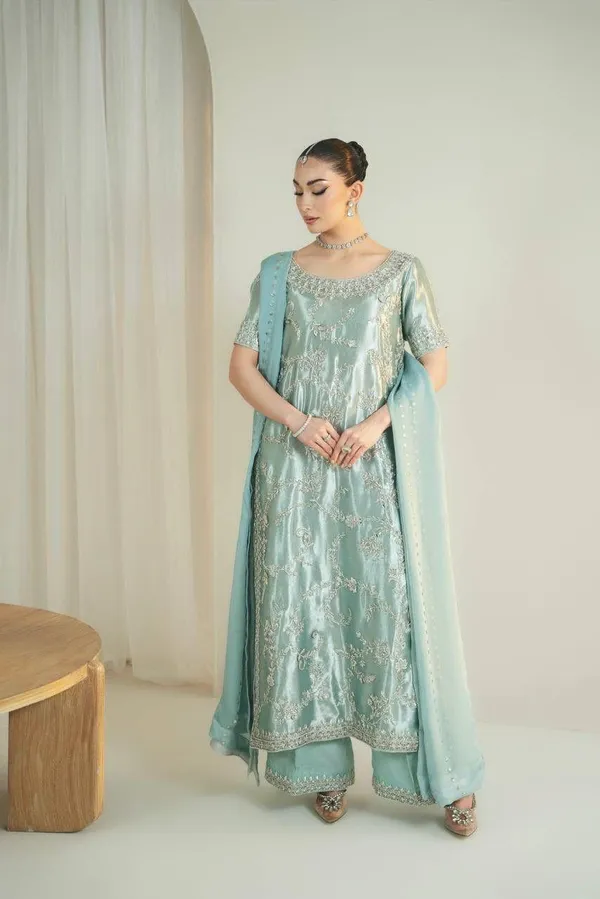 Light_Blue_Cotton_Premium_&_Fancy_Design_Salwar_Kameez_For_Women