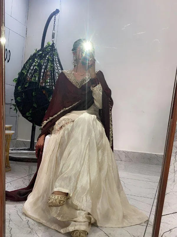 Off_White_Chinon_Premium_&_Fancy_Design_Sharara_Set_For_Women