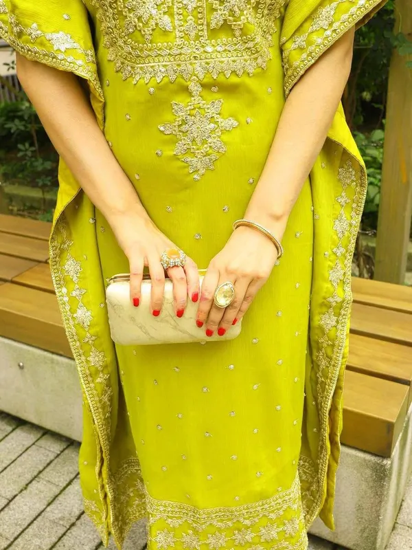 Yellow_Georgette_Premium_&_Fancy_Design_Kaftan_Set_For_Women