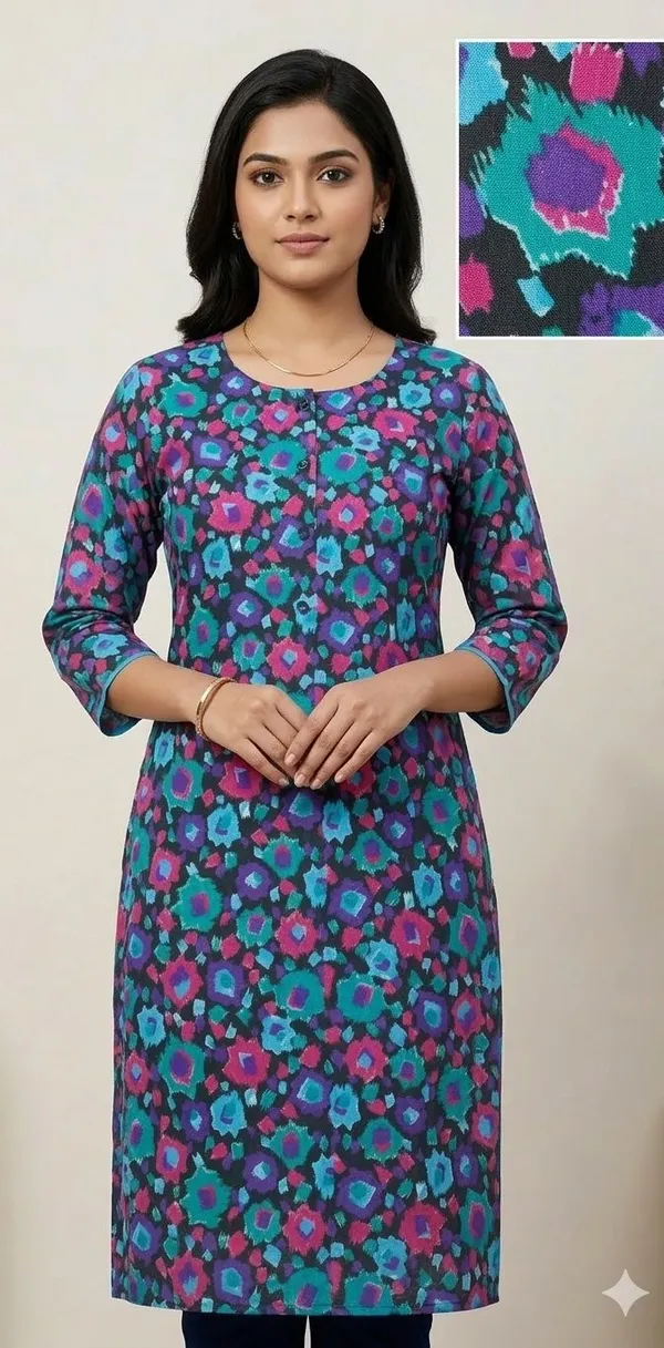 Women_Solid_Straight_Kurta_(Multicolor)